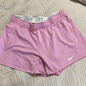 Pink Nike Shorts Casual Drawstring